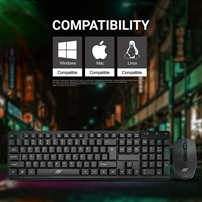 ANT VALUE FKBRI03 WIRELESS COMBO KEYBOARD AND MOUSE