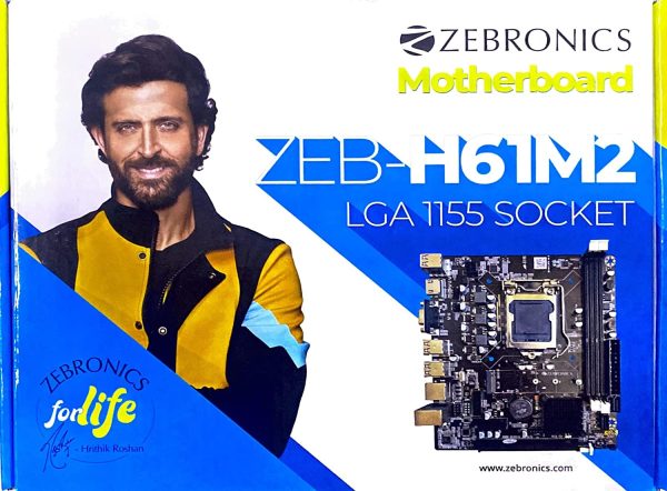 ZEBRONICS H61 with M2 Motherboard