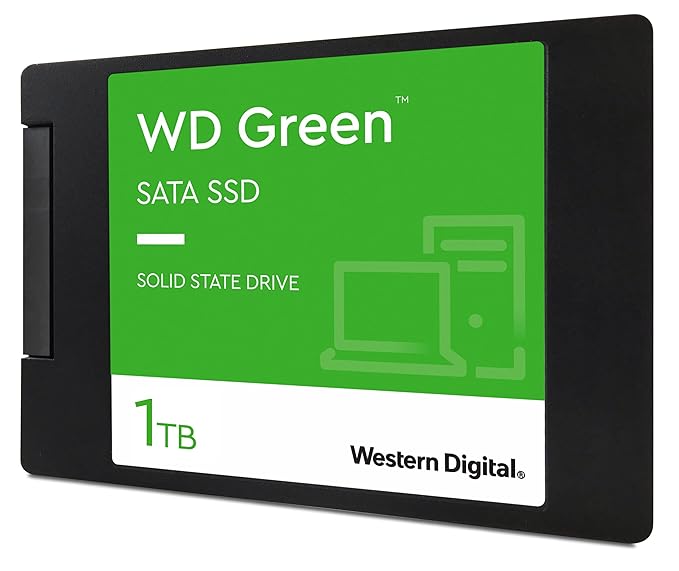 SSD SATA 1TB WD GREEN SATA SPEED 545MB/s