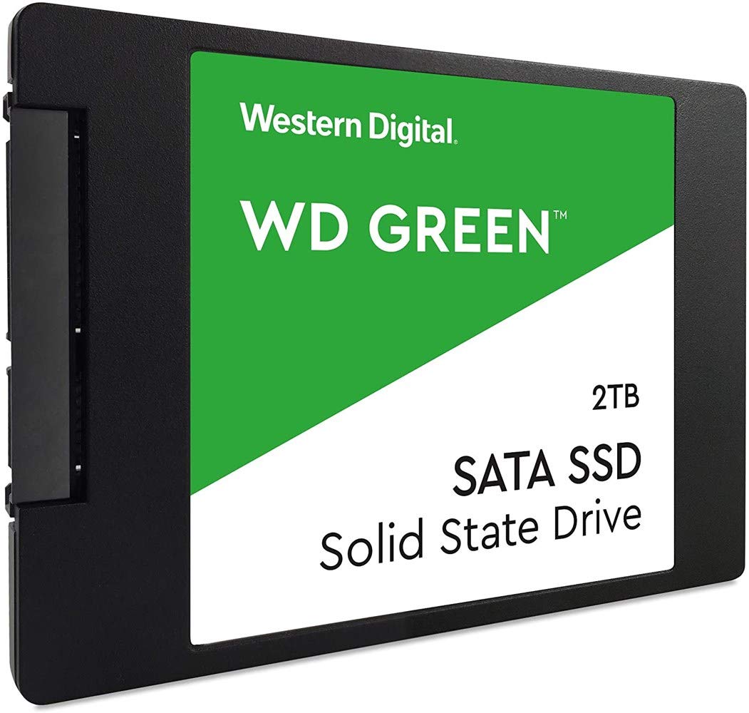 SSD SATA 2TB WD GREEN SATA SPEED 545MB/s WDS200T2G0A