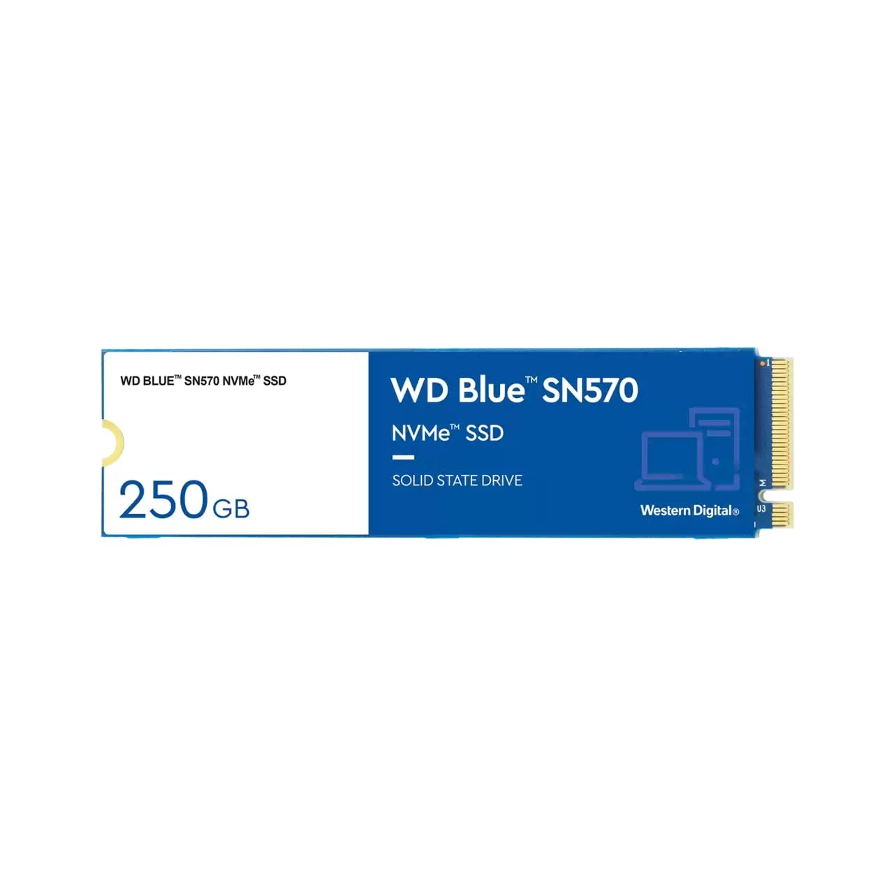 SSD NVME WD 250GB SN570 WD BLUE M.2 NVME