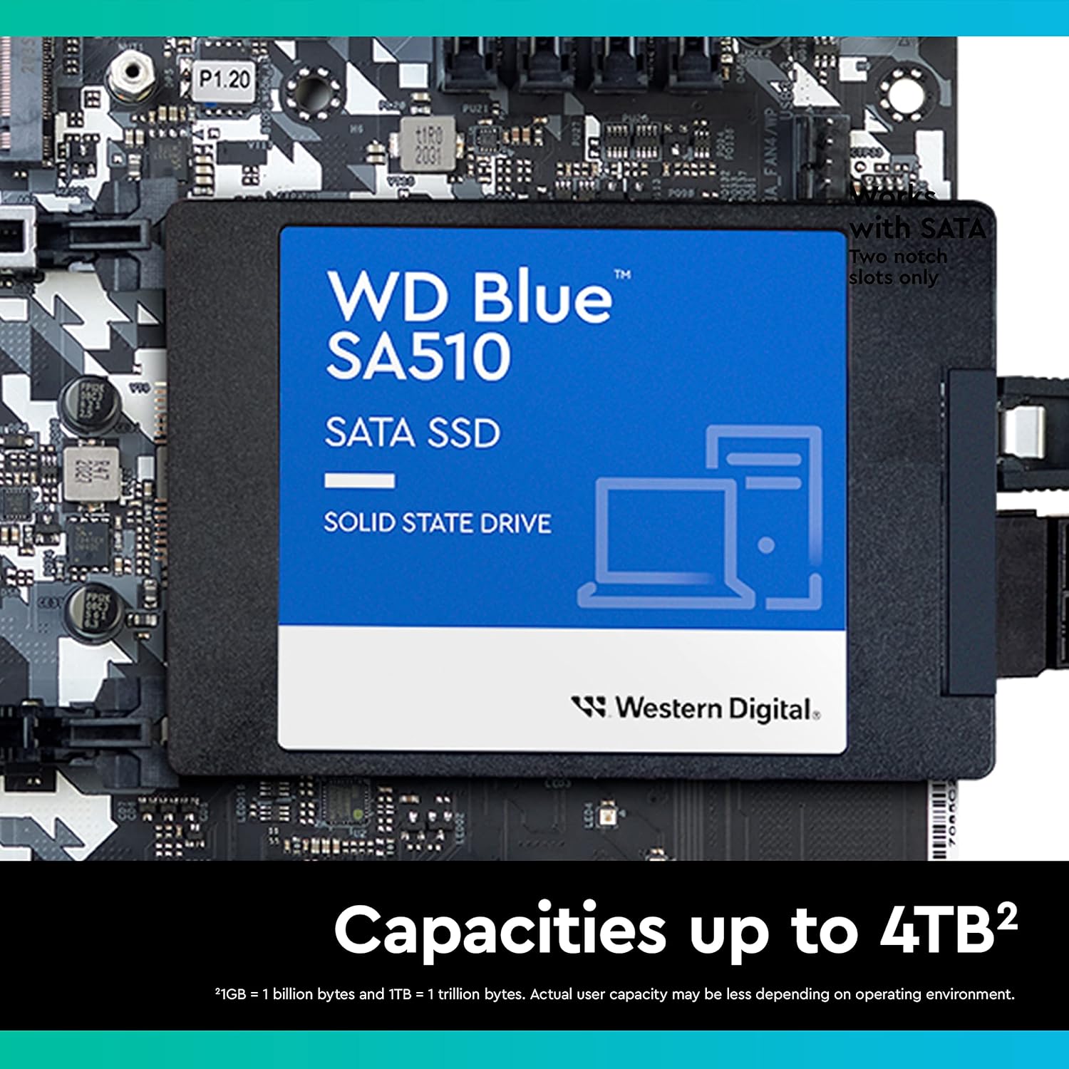 SSD SATA 250GB SA510 WD BLUE SATA