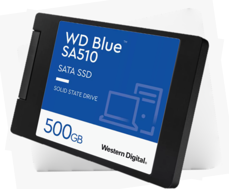 SSD SATA 500GB SA510 WD BLUE SATA 