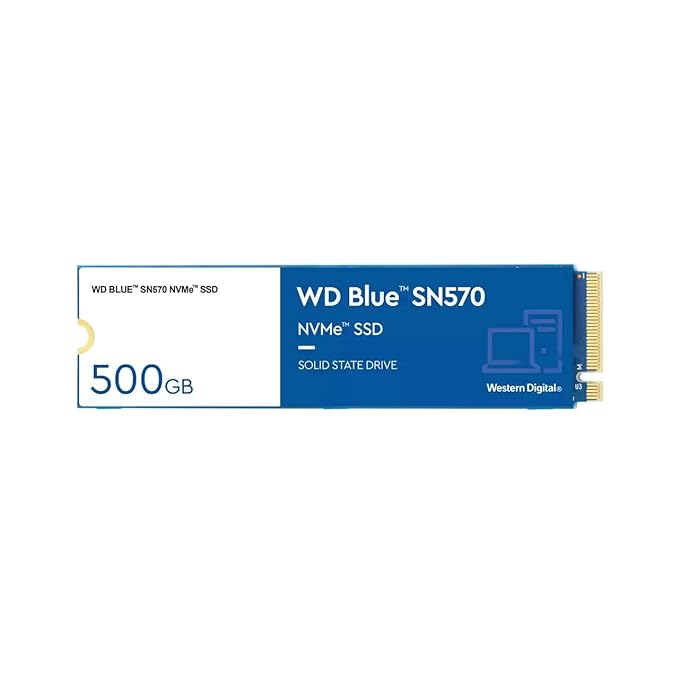 SSD NVME 500GB SN570 M.2 NVME WD BLUE 