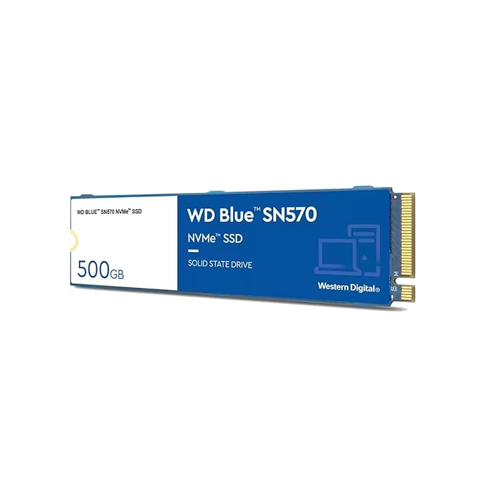 SSD NVME 500GB SN570 M.2 NVME WD BLUE 
