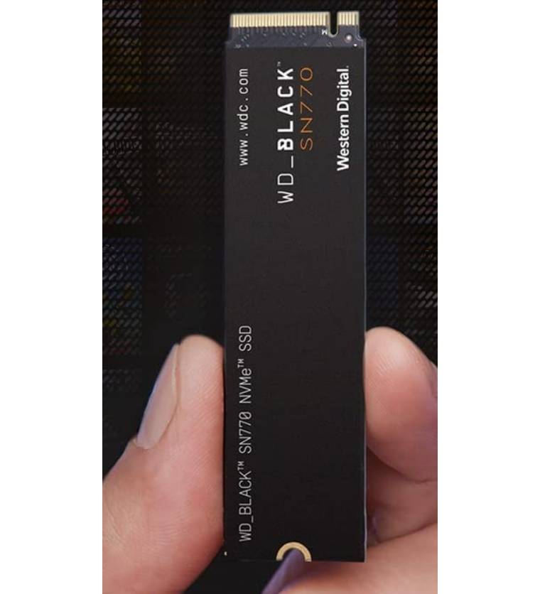 SSD NVME 250GB M.2 NVME SN770 WD BLACK 