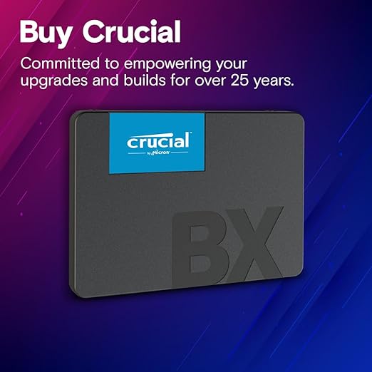 SSD SATA 240GB BX500 CRUCIAL 