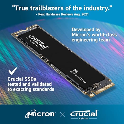 SSD NVME 1TB P3 M.2 NVME