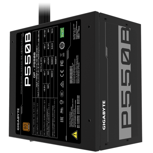 SMPS 550 WATT GIGABYTE P550B 80 PLUS BRONZE