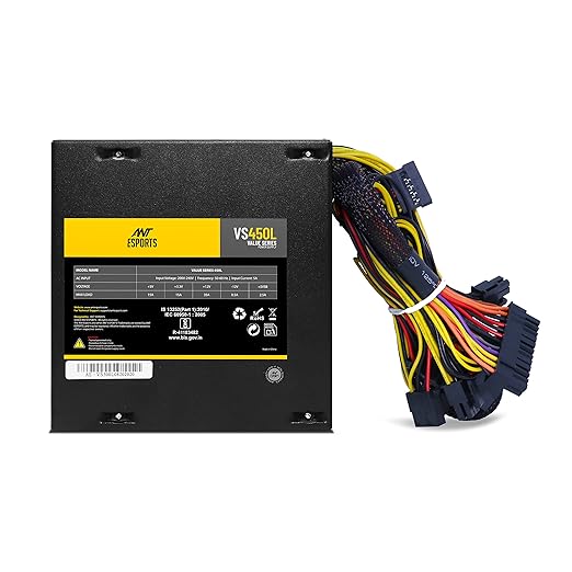 SMPS 450 WATT VS450L ANT ESPORTS 80 PLUS