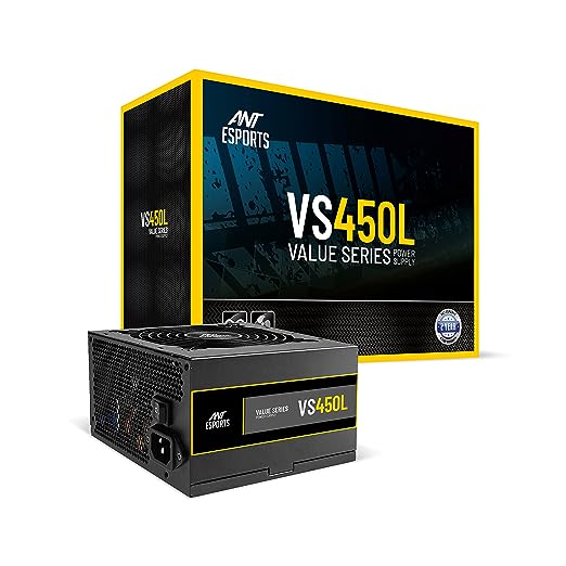 SMPS 450 WATT VS450L ANT ESPORTS 80 PLUS