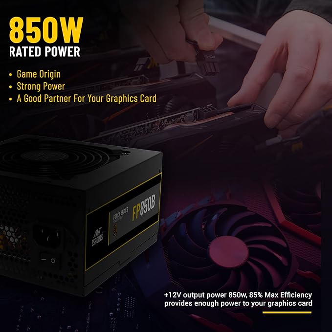 SMPS 850 WATT FP850B ANT ESPORTS 80 PLUS BRONZE