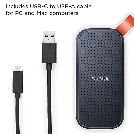 External SSD 1TB Portable SanDisk