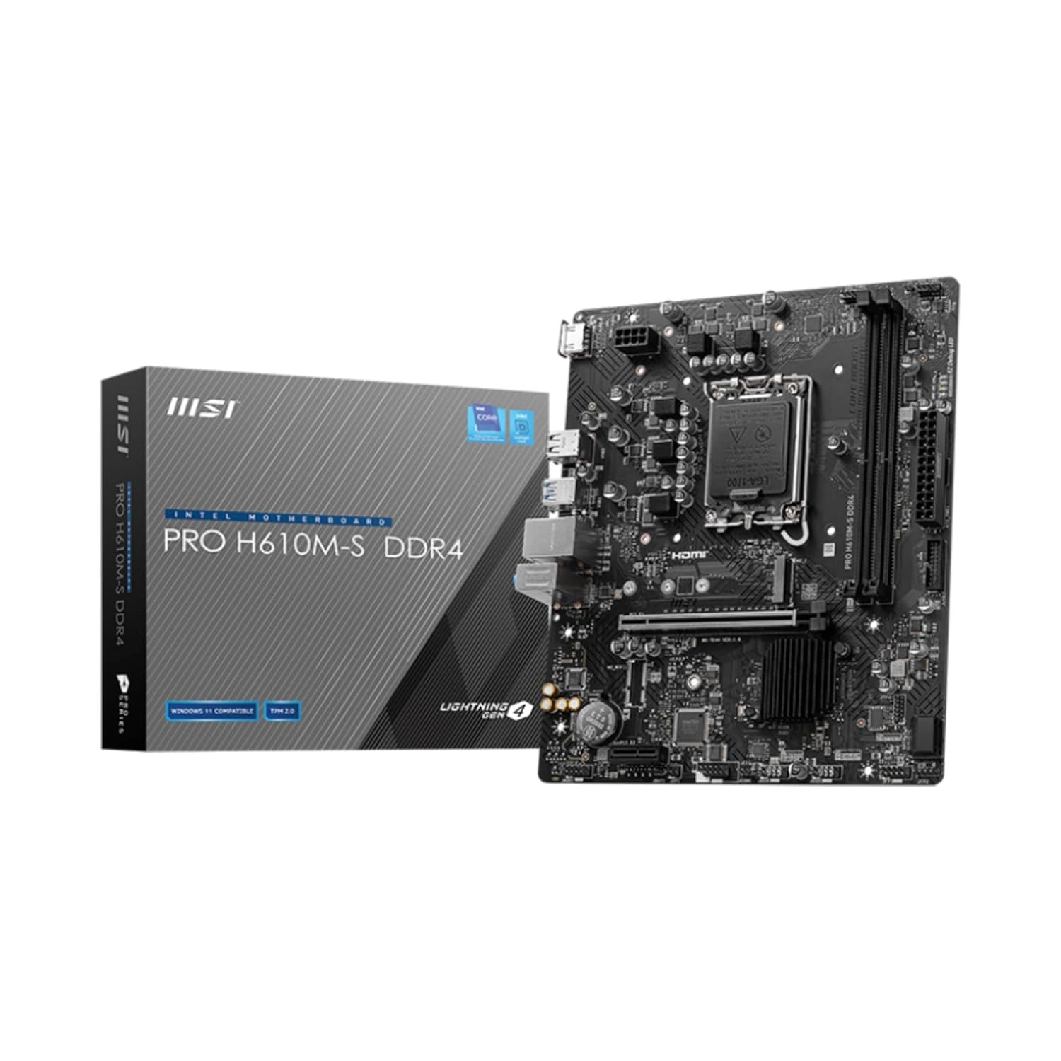 MOTHERBOARD H610M-S MSI DDR4 