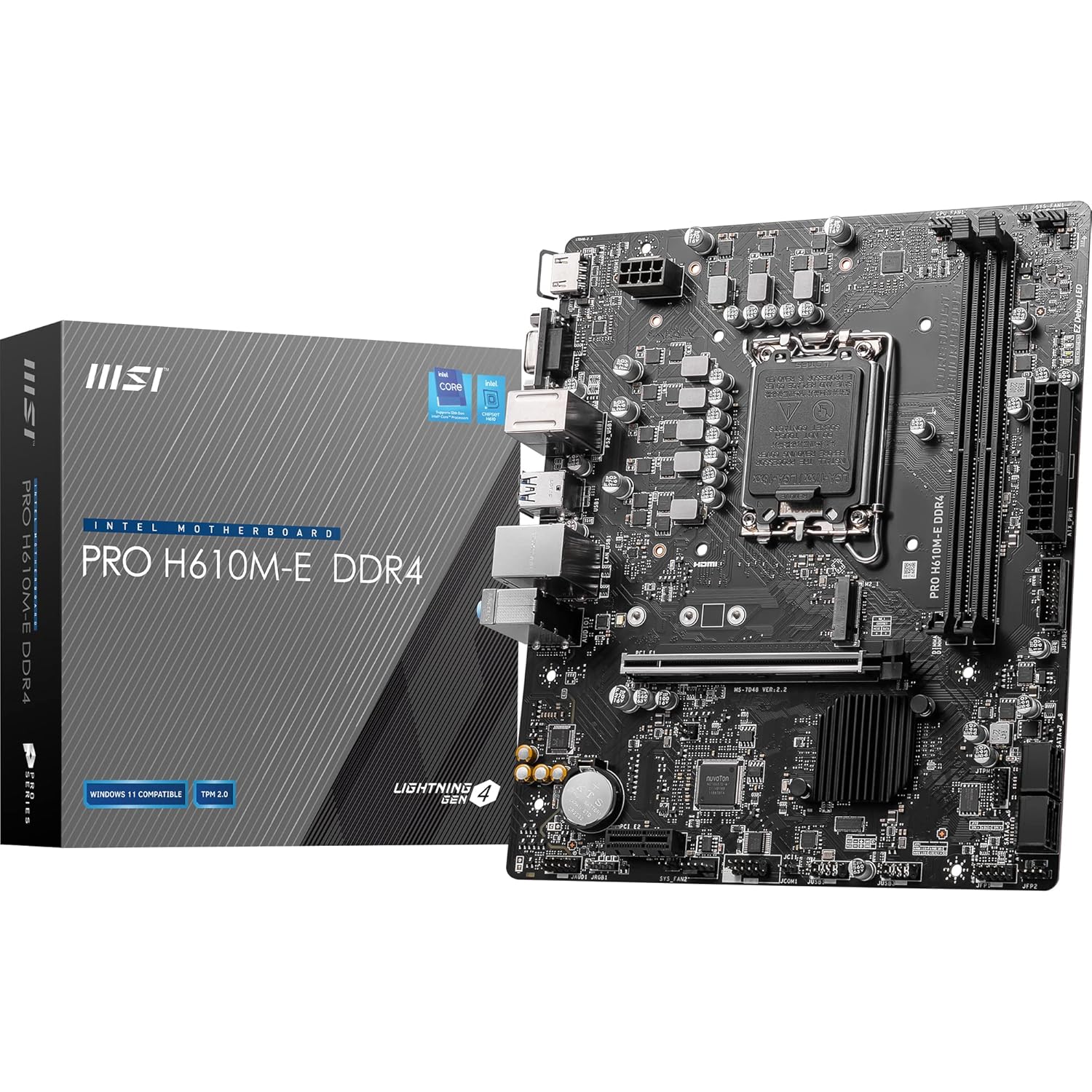 MOTHERBOARD Pro H610M-E MSI DDR5 