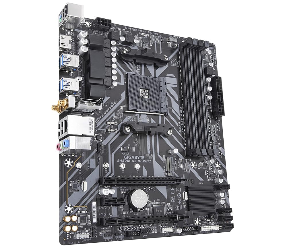 MOTHERBOARD B450M DS3H WIFI GIGABYTE DDR4