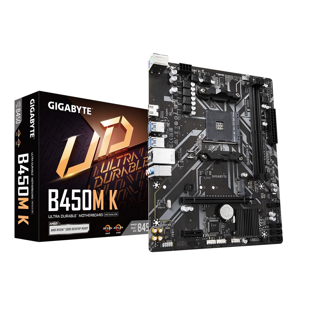MOTHERBOARD   B450M K GIGABYTE DDR4