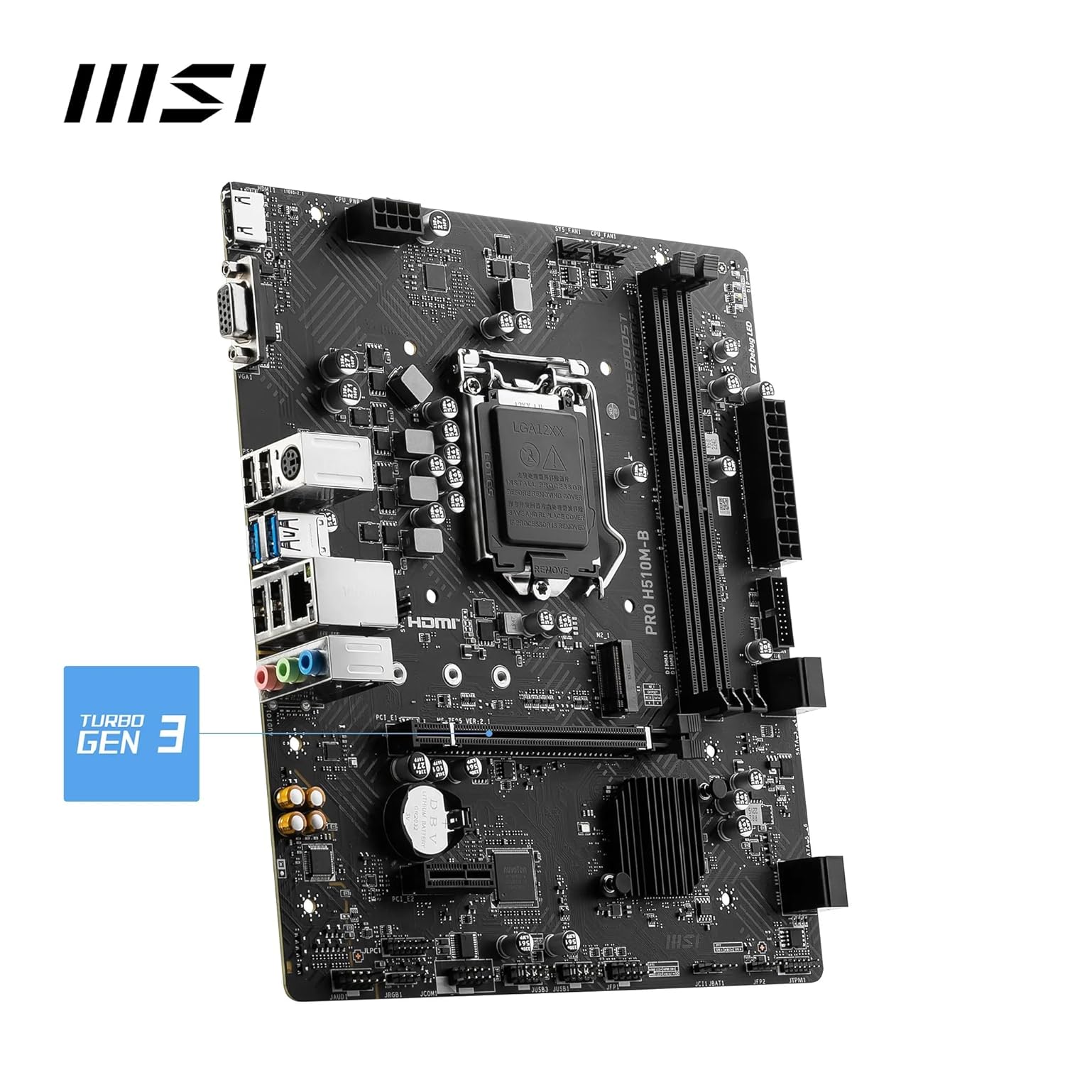 MOTHERBOARD Pro H510M-B DDR4 MSI