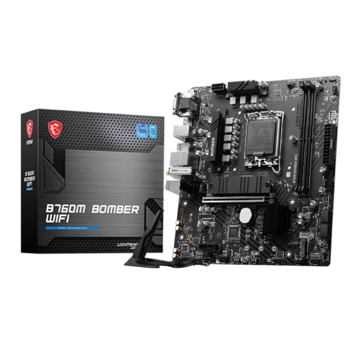 MOTHERBOARD B760M Bomber WIFI DDR4 MSI