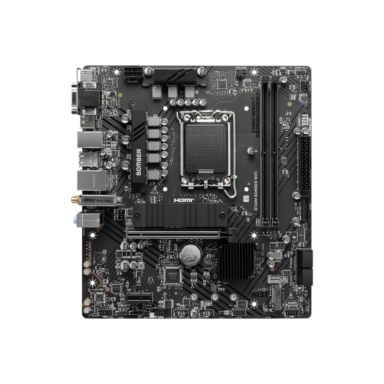 MOTHERBOARD B760M Bomber WIFI DDR4 MSI