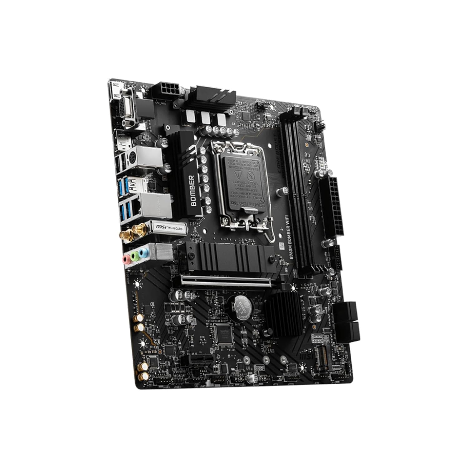 MOTHERBOARD B760M Bomber WIFI M-ATX DDR5 MSI 