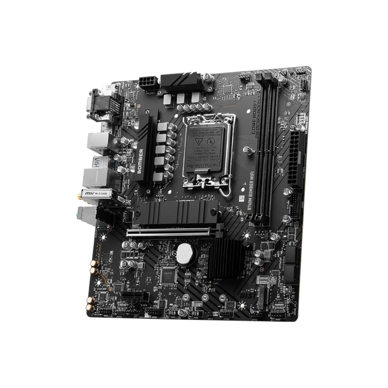 MOTHERBOARD B760M Bomber WIFI M-ATX DDR5 MSI 