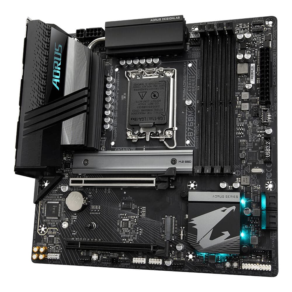 MOTHERBOARD B760M Aorus Pro AX (Wi-Fi) GIGABYTE DDR5