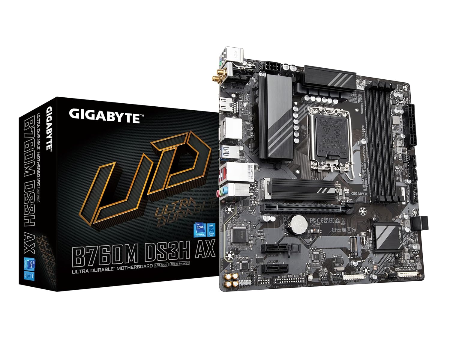 MOTHERBOARD B760M DS3H AX WiFi GIGABYTE DDR5