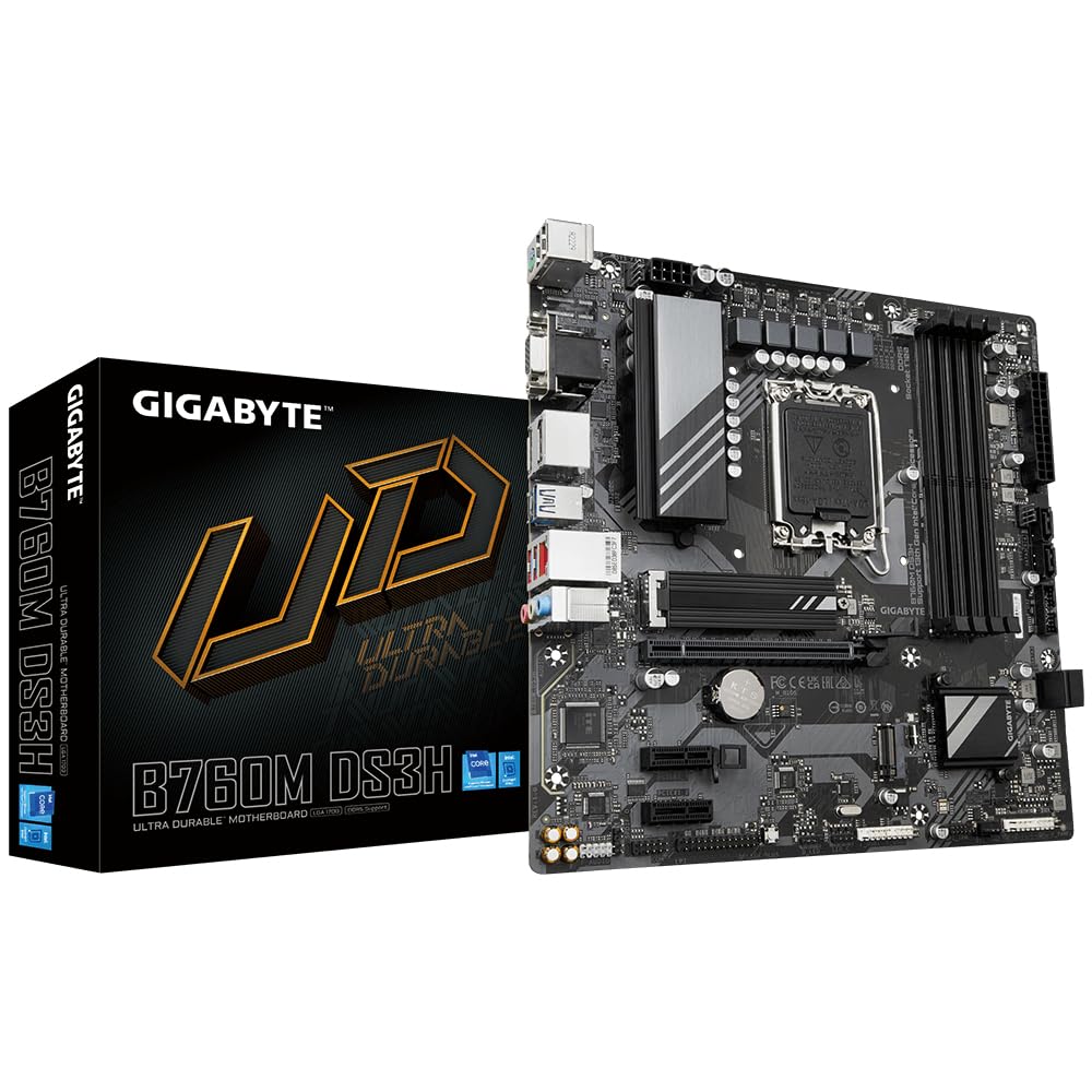 MOTHERBOARD B760M DS3H GIGABYTE DDR5