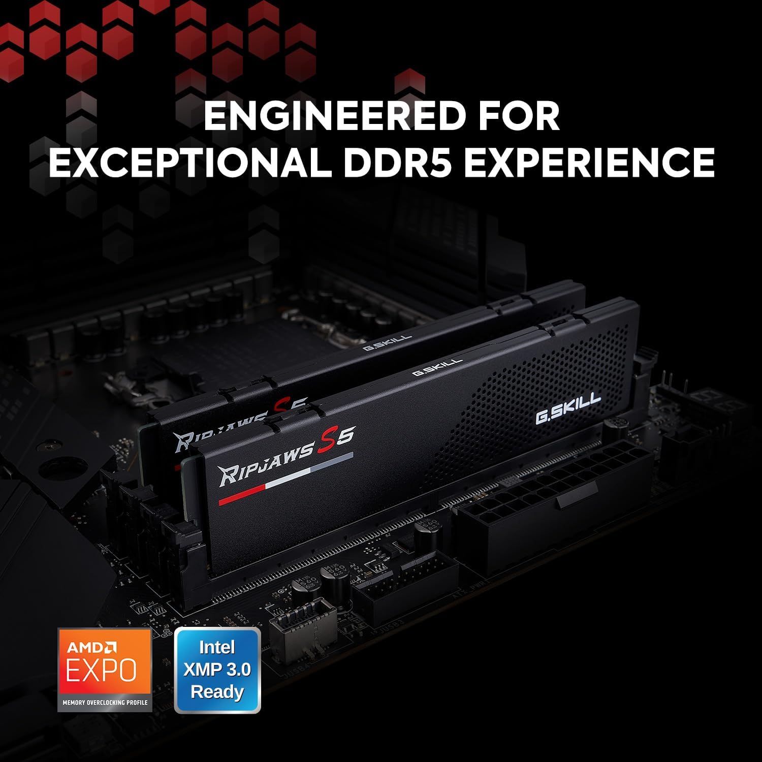 RAM 16GB DDR5 5600MHZ CL 40 G.Skill Ripjaws S5